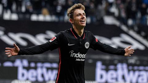 Jubel bei Eintracht Frankfurt