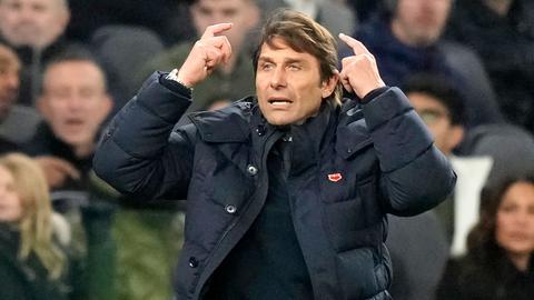 Der Trainer des Premier-League-Clubs Tottenham Hotspurs: Antonio Conte.