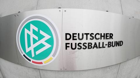 Das Logo des DFB; Symbolbild