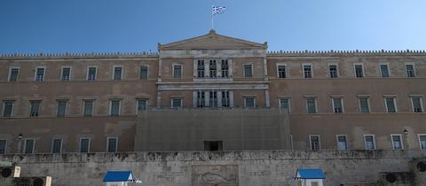 Parlamentsgebäude in Athen (picture alliance / ANE / Eurokin)