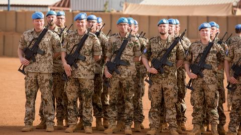Bundeswehrsoldaten in Mali (picture alliance / photothek)