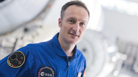 Der deutsche Astronaut Matthias Maurer (dpa)