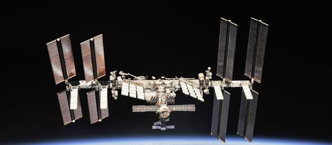Internationale Raumstation (ISS) (Archivbild: 04.10.2018) (picture alliance/dpa/NASA)