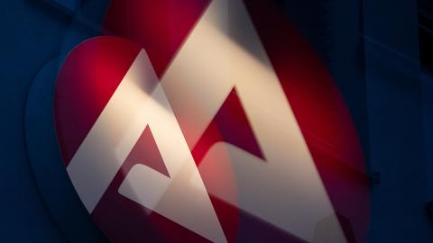 Das Logo der Bundesagentur für Arbeit (dpa)