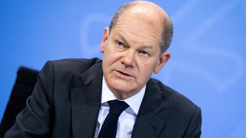 Bundeskanzler Olaf Scholz Mitte Dezember 2021. (REUTERS)