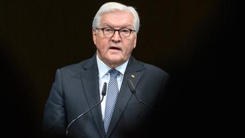 Frank-Walter Steinmeier (Archivbild: 05.10.2021) (dpa)