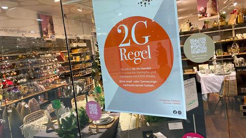 2G-Regel im bayerischen Einzelhandel gekippt ()