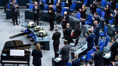 "Tag des Gedenkens an die Opfer des Nationalsozialismus" im Bundestag. (picture alliance/dpa)