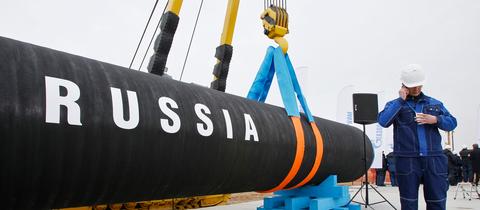 Gas aus Russland (dpa)