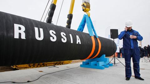 Gas aus Russland (dpa)