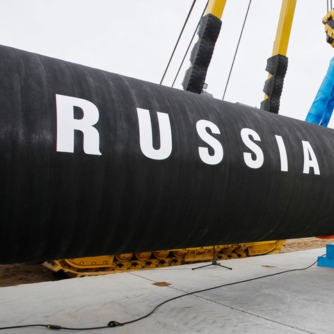Gas aus Russland (dpa)