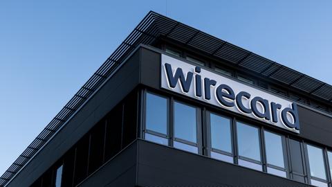 Wirecard-Schriftzug auf dem Firmengebäude in Aschheim (dpa)