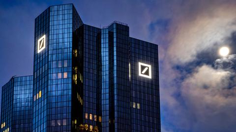 Zentrale der Deutsche Bank in Frankfurt (AP)