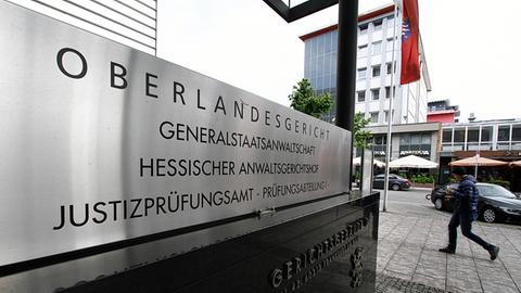 Das Justizzentrum Frankfurt mit Generalstaatsanwaltschaft und Oberlandesgericht ()