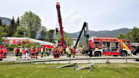 Zugunglück in Garmisch-Partenkirchen (dpa)