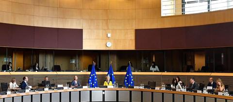 Sitzung der EU-Kommission. (dpa)