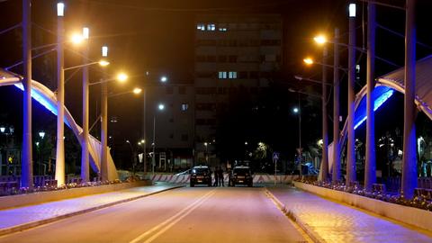 Blockade an der kosovarischen Grenze (dpa)