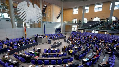 Der Bundestag (aufgenommen am 22. September) (REUTERS)