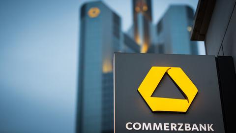 Logo der Commerzbank (picture alliance/dpa)
