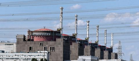 Das Atomkraftwerk Saporischschja (picture alliance / abaca)