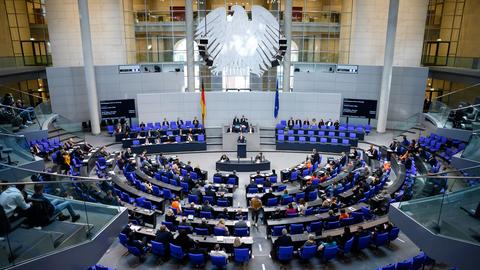 Christian Lindner spricht bei der Plenarsitzung im Deutschen Bundestag. (dpa)