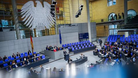 Blick in den Bundestag am 02.12.2022 (dpa)