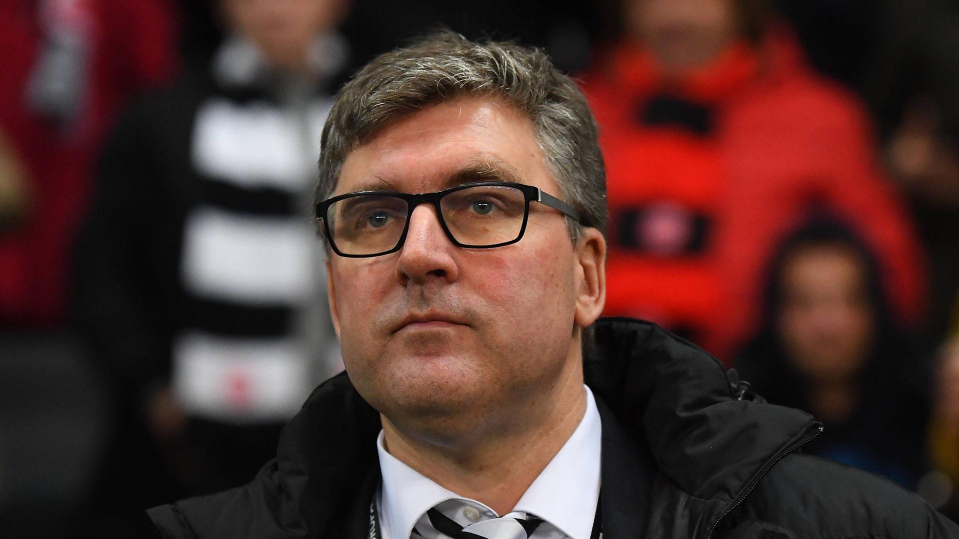 Eintracht-Vorstand Axel Hellmann ueber 2023: 