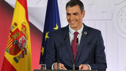 Spaniens Ministerpräsident Pedro Sánchez (AFP)