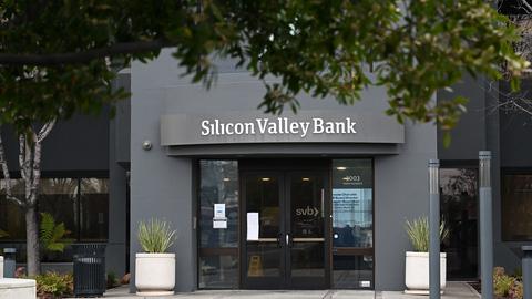 Der Hauptsitz der Silicon Valley Bank in Santa Clara, Kalifornien.  (picture alliance / AA)