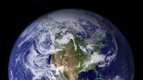 Satellitenaufnahme der Erde (dpa)
