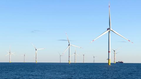 Ein Offshore-Windpark in der Nordsee. (obs)