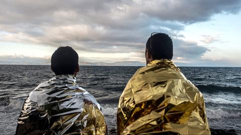 Archiv: Gerettete Flüchtlinge