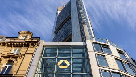 Der Commerzbank-Tower in Frankfurt am Main.