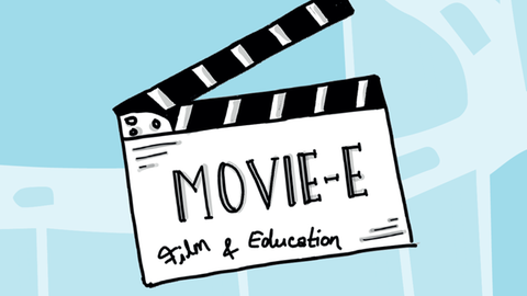 Logo mit Filmklappe 