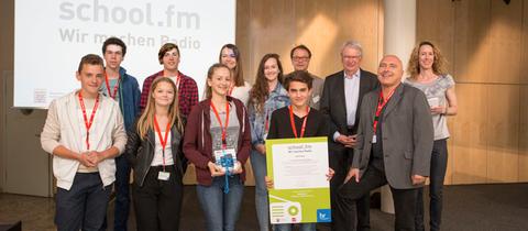 Schüler*innen der Hessenwaldschule Weiterstadt