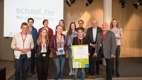 Schüler*innen der Hessenwaldschule Weiterstadt