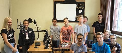 Die Radiomacher der Kreisrealschule Bad Orb 