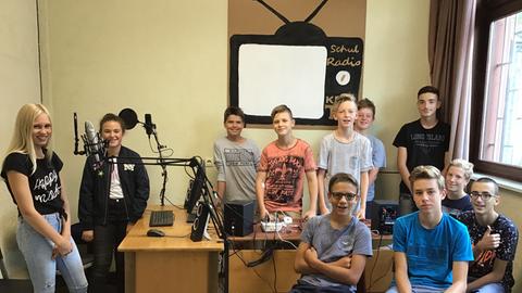 Die Radiomacher der Kreisrealschule Bad Orb 