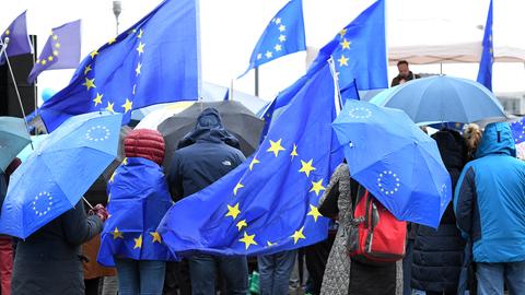 Demonstration von Pulse of Europe