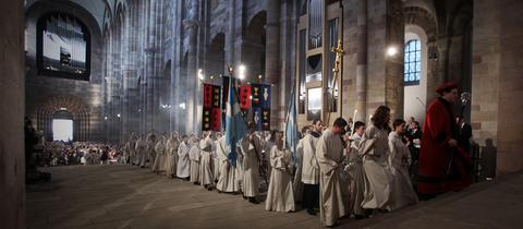 Gottesdienst im Dom zu Speyer