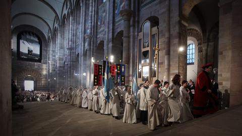 Gottesdienst im Dom zu Speyer