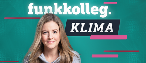 Jennifer Siglar mit Schriftzug funkkolleg. klima