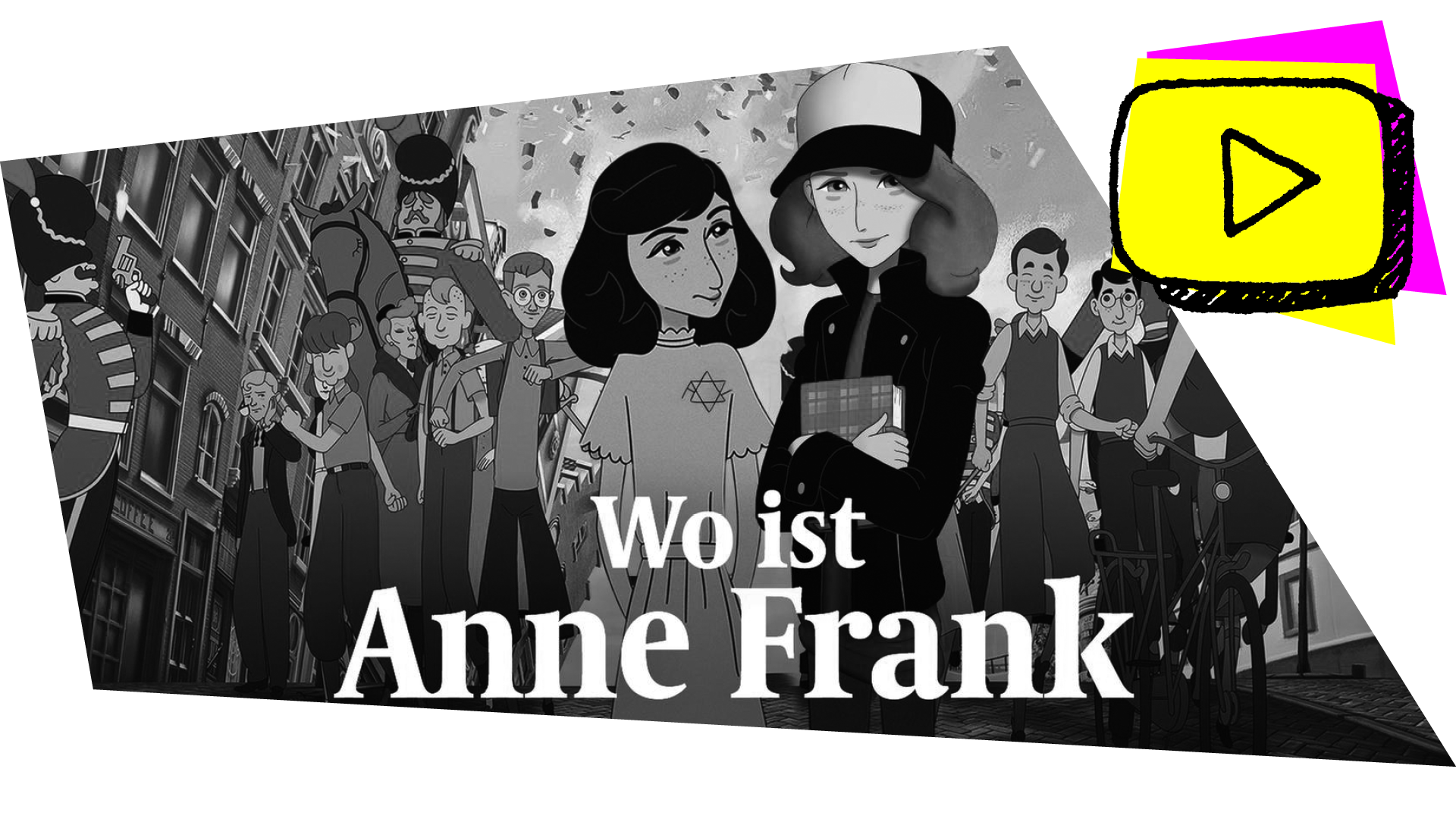 Grafik: Unterrichtsmaterial: Wo ist Anne Frank 