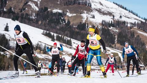 Das Team des hr bei der Wintereuro 2023 