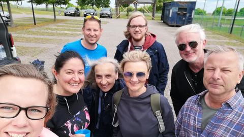 Auf dem Weg zu denTT - Meisterschaften in Osterburg