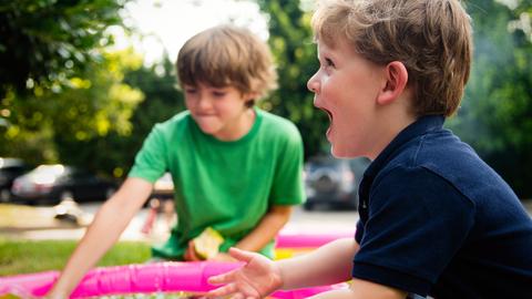 KiBiz e.V. Spielende Kinder