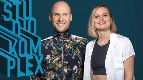 David Ahlf und Anne-Katrin Eutin hosten im Wechsel den neuen Podcast STUDIO KOMPLEX.