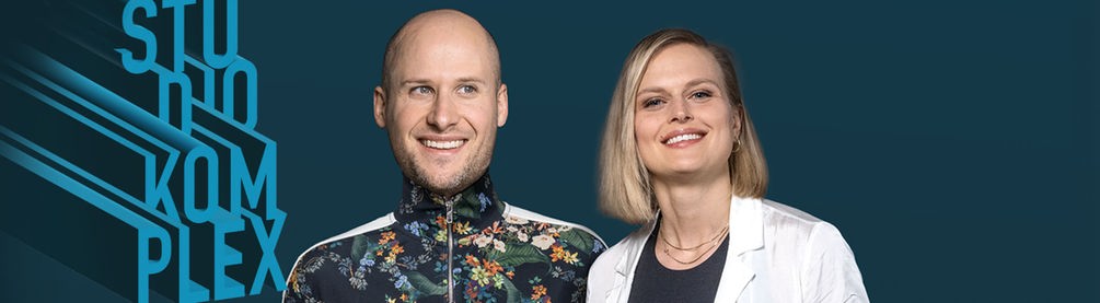 David Ahlf und Anne-Katrin Eutin hosten im Wechsel den neuen Podcast STUDIO KOMPLEX.