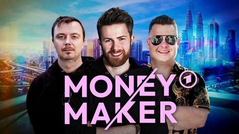 Keyvisual "Money Maker", Staffel 2 (v.l.n.r.): Benjamin Gnahm, Tomary und Dennis Loos.