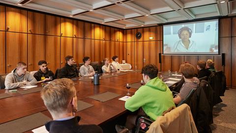 Workshop im Hessischen Rundfunk "Update aus Rabat - Auslandskorrespondent*innen berichten"